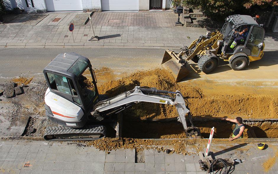 canalisation assainissement Étréchy